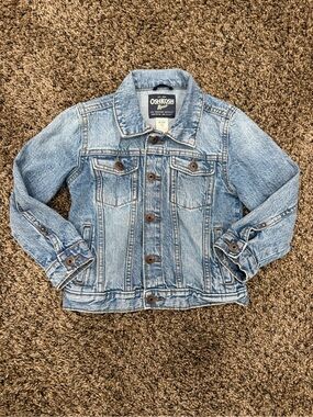 OshKosh B'gosh Light Blue Denim Jacket for Kids Size 4 T